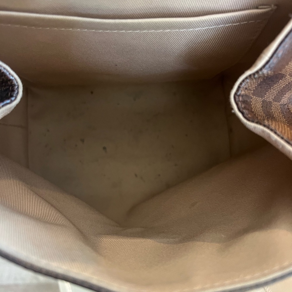 Louis Vuitton Brown and Cream Clapton Backpack - Picture 4 of 10